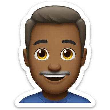 New Year's catemoji sticker