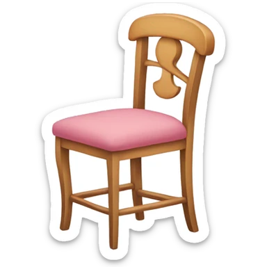 Putine sitted on chair sticker
