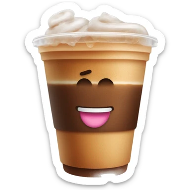 Dunkin’ Donuts Iced coffee  sticker