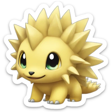 Sandslash pokemon sticker