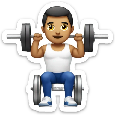 Powerlifting for the disabled sticker