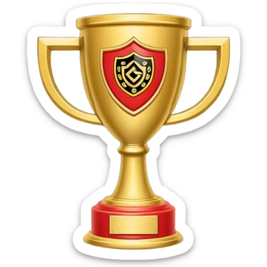 Eu quero uma taça da libertadores e o flamengo estaja do lado sticker