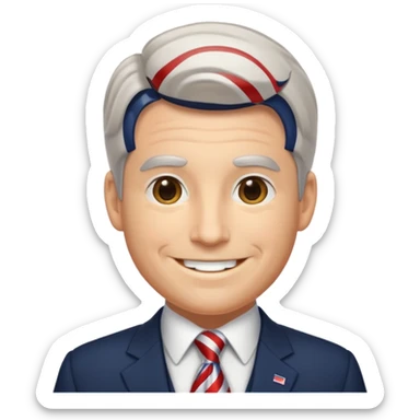 Patriotic Mayor sticker