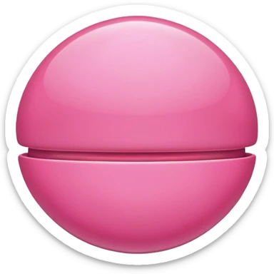 pink medication sticker