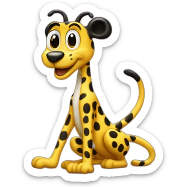 Marsupilami sticker