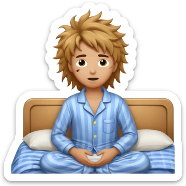 get up in the morning sticker