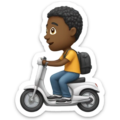 freestyle scootering sticker