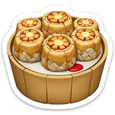 one siu-mai, dont give me multiple. just one sticker