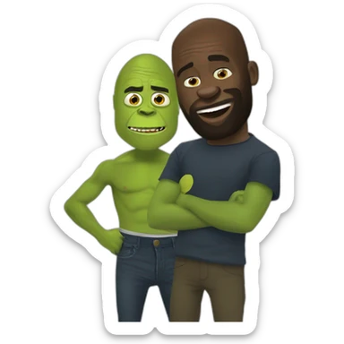 "death grips" mc ride and real shrek singing sticker