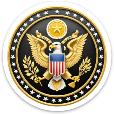 US Army logo  sticker