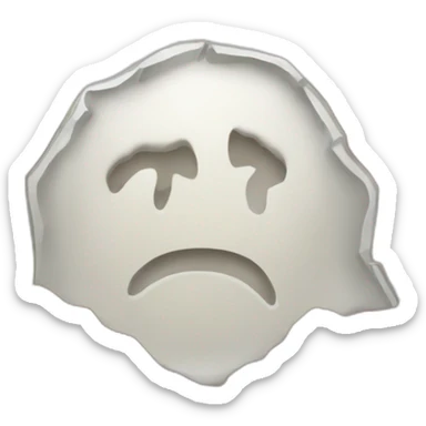 arid deforested area sticker