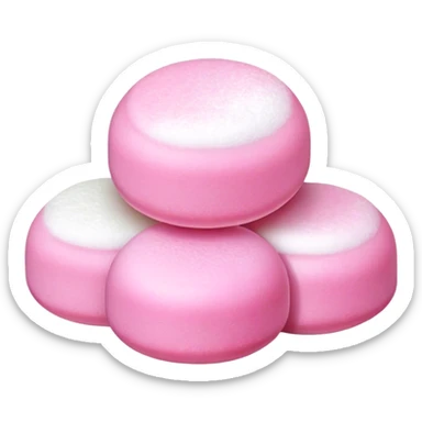 pastel aesthetic  pink mochi dessert sticker