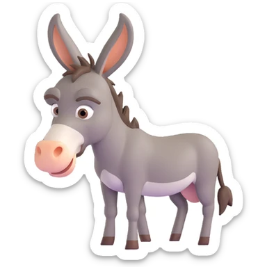 donkey sticker