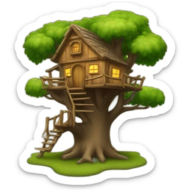 treehouse sticker