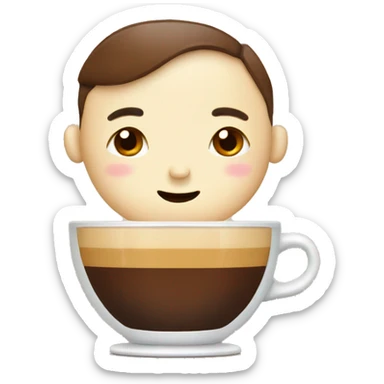 cute espresso  sticker