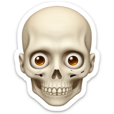 Witheret bonie sticker