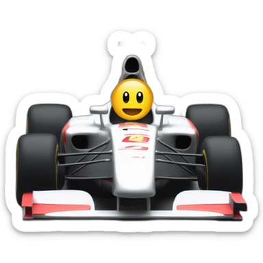 F1 race car sticker