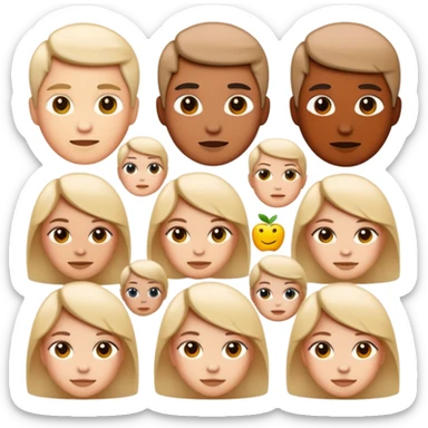 Central Cee as an iOS-style emoji, HD, precise, clear, simple, and colorful features, resembling Apple emoji aesthetics sticker