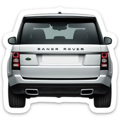 Range rover sticker