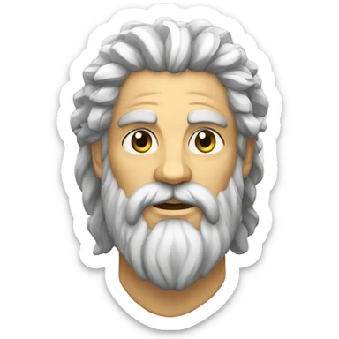 Zeus en survet sticker