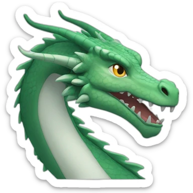 Haku dragon sticker