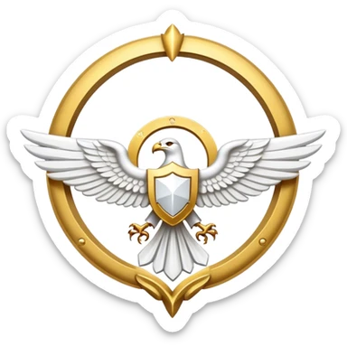 dominus' emblem holy  sticker