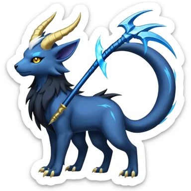 Luxray-Manectric-Absol-fusion, full body sticker