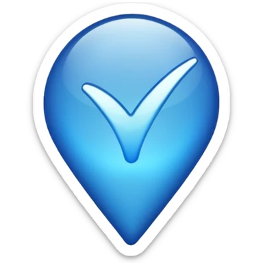 Verified blue tick sticker