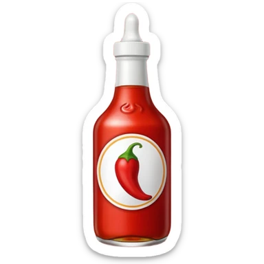 chilies super hot sauce sticker