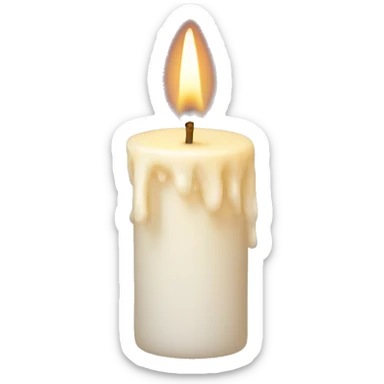 Candle sticker