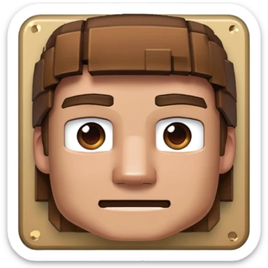 Steve from Minecraft sticker