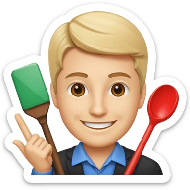 marketing expert with props

 sticker