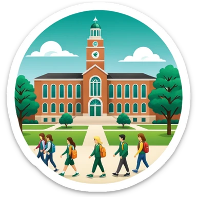Michigan State University sticker