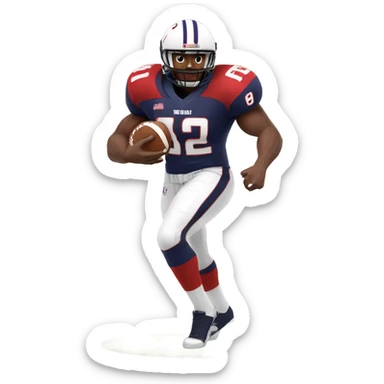 Washington Commanders Football player  sticker