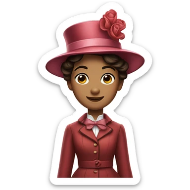 full-length Mary Poppins sticker