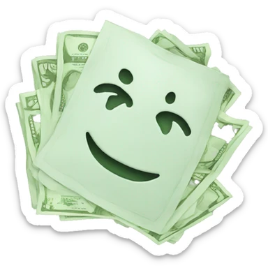 money pounds sticker