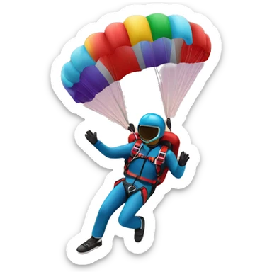 Skydiving uae 🇦🇪  sticker