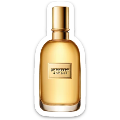 burberry goddess perfume sticker