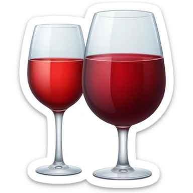 I want an emoji that describes that no drinks allowed but with a glass of wine sticker
