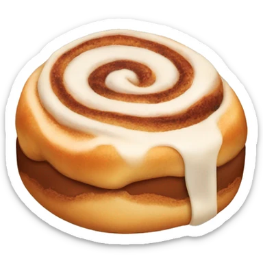 Cinnamon roll sticker