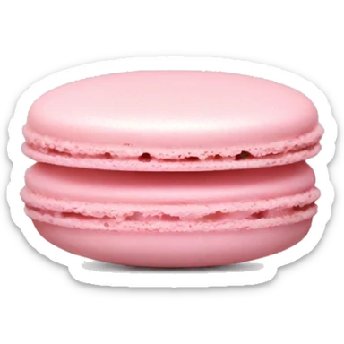Light pink macaron sticker