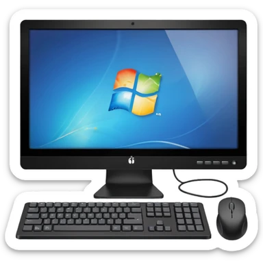 Windows 11 25h2 Computador sticker