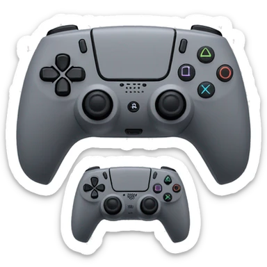 ps5 game console sticker