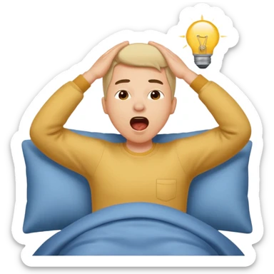 get up in the morning sticker