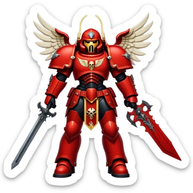 warhammer 40k blood ange sticker
