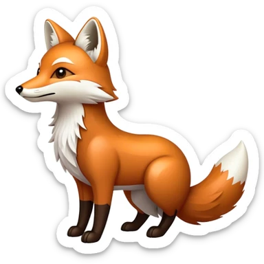 The AI Fox
A sleek, digital fox representing agility and intelligence.
Fur made of glowing AI code, showcasing its deep connection to AI-powered collaboration.
A tail splitting into multiple “data streams”, signifying AI's modular nature. sticker