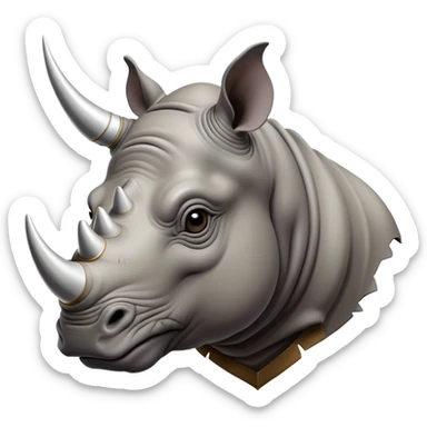 cinematic-noble-rhinoceros-portrait-emoji,-poised-and-regal,-with-a-massive,-powerful-build-and-a-thick,-deep-set-soulful-piercing-eyes,-simplified-yet-sharp-and-sophisticated-features,-highly-detailed, large eyes sticker