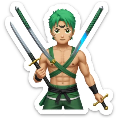 Roronoa zoro  sticker