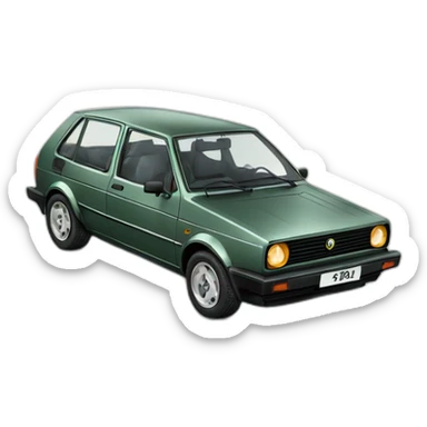 Golf 2 1991 4 portes sticker