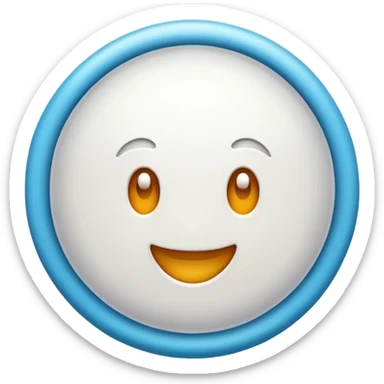 bouncing white check mark coming at you sticker